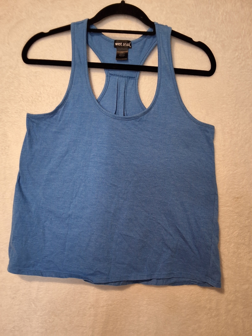 Wet Seal Light Blue Racerback Tank